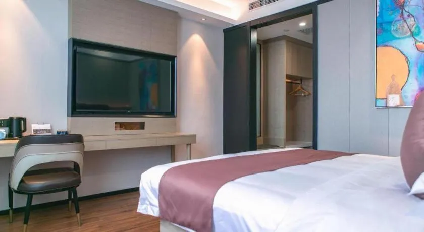 Bed in Gya Hotel Tangshan Caofeidian District Gongji Road