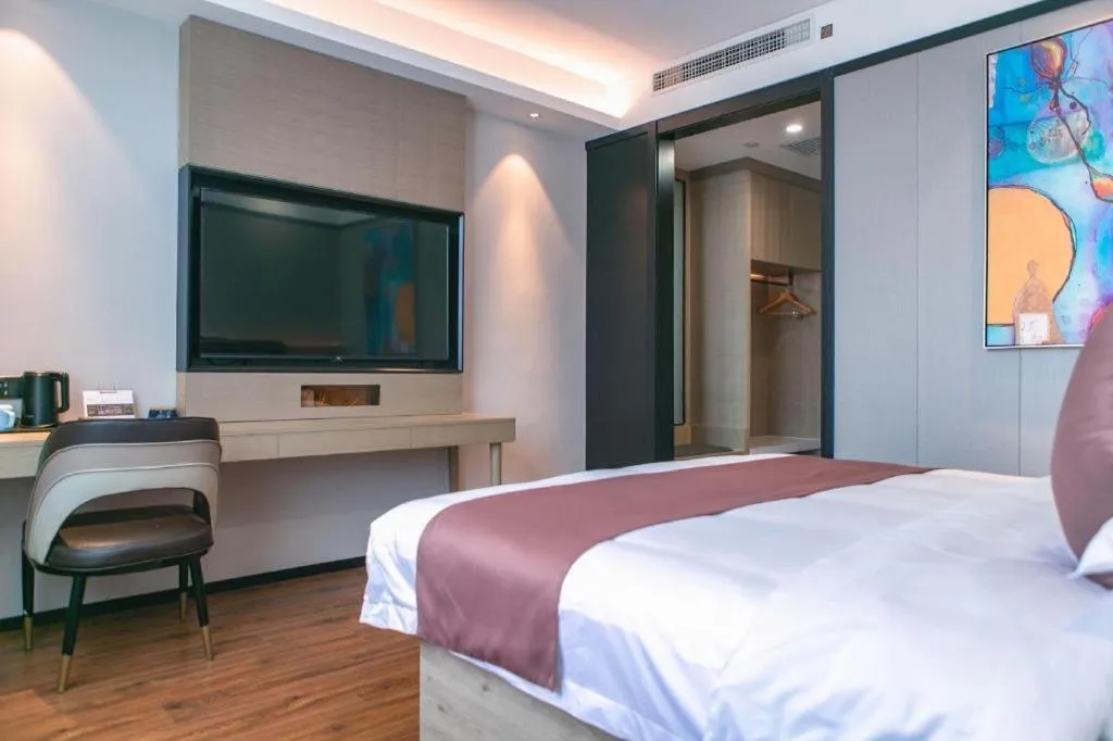 Bed in Gya Hotel Tangshan Caofeidian District Gongji Road