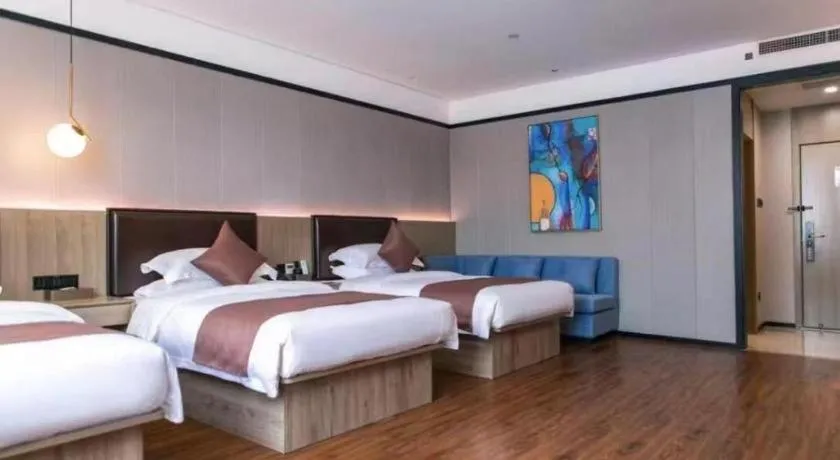 Bed in Gya Hotel Tangshan Caofeidian District Gongji Road