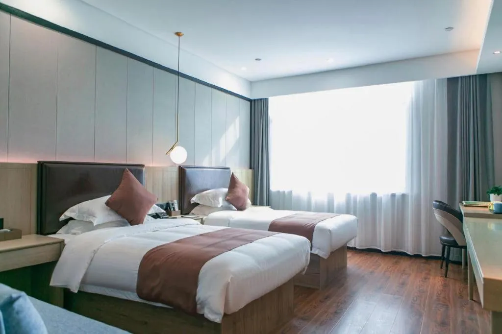 Bed in Gya Hotel Tangshan Caofeidian District Gongji Road