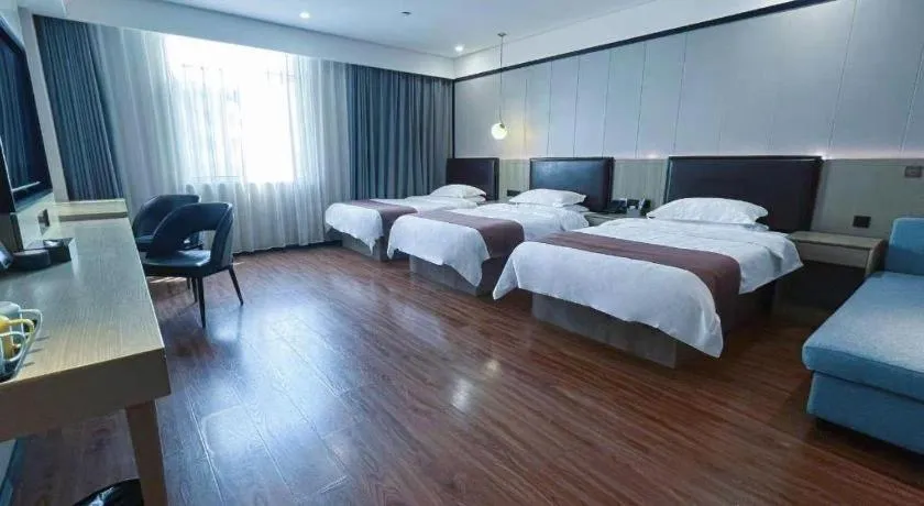 Bed in Gya Hotel Tangshan Caofeidian District Gongji Road