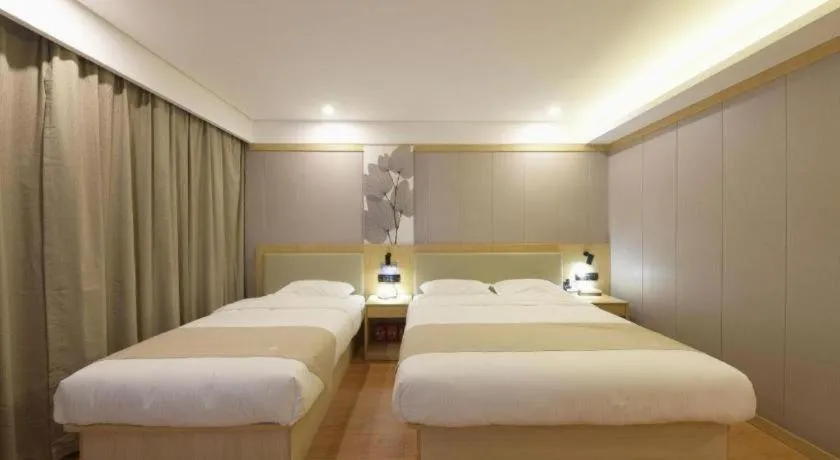 Bed in GreenTree Inn Express Hebei Tangshan Caofeidian Industrial Park 11 Plus Bus Station