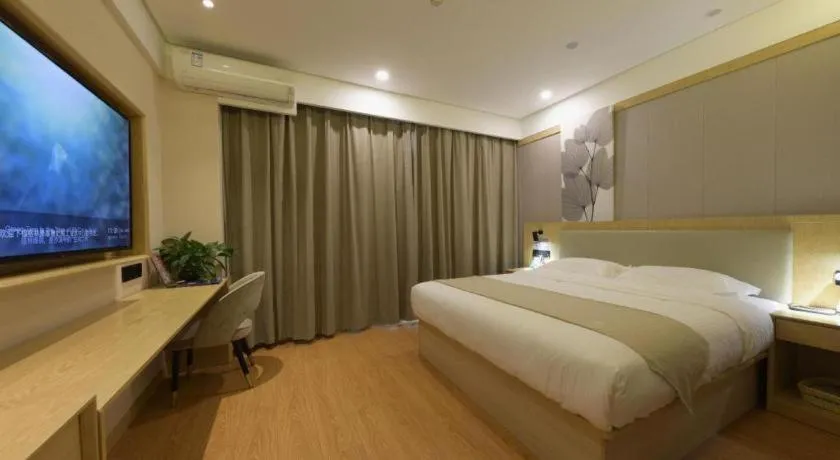 Bed in GreenTree Inn Express Hebei Tangshan Caofeidian Industrial Park 11 Plus Bus Station
