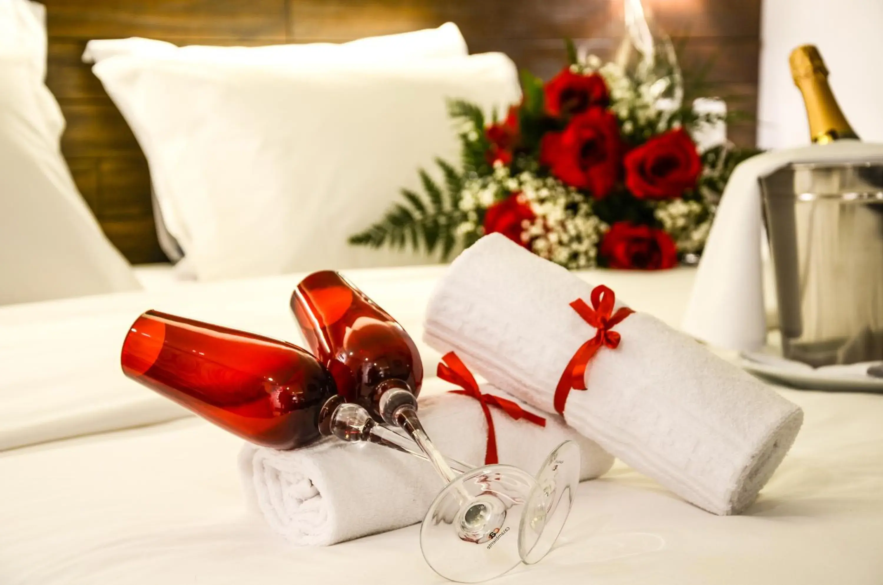 Bed in Hotel Cercano Bed in Hotel Cercano