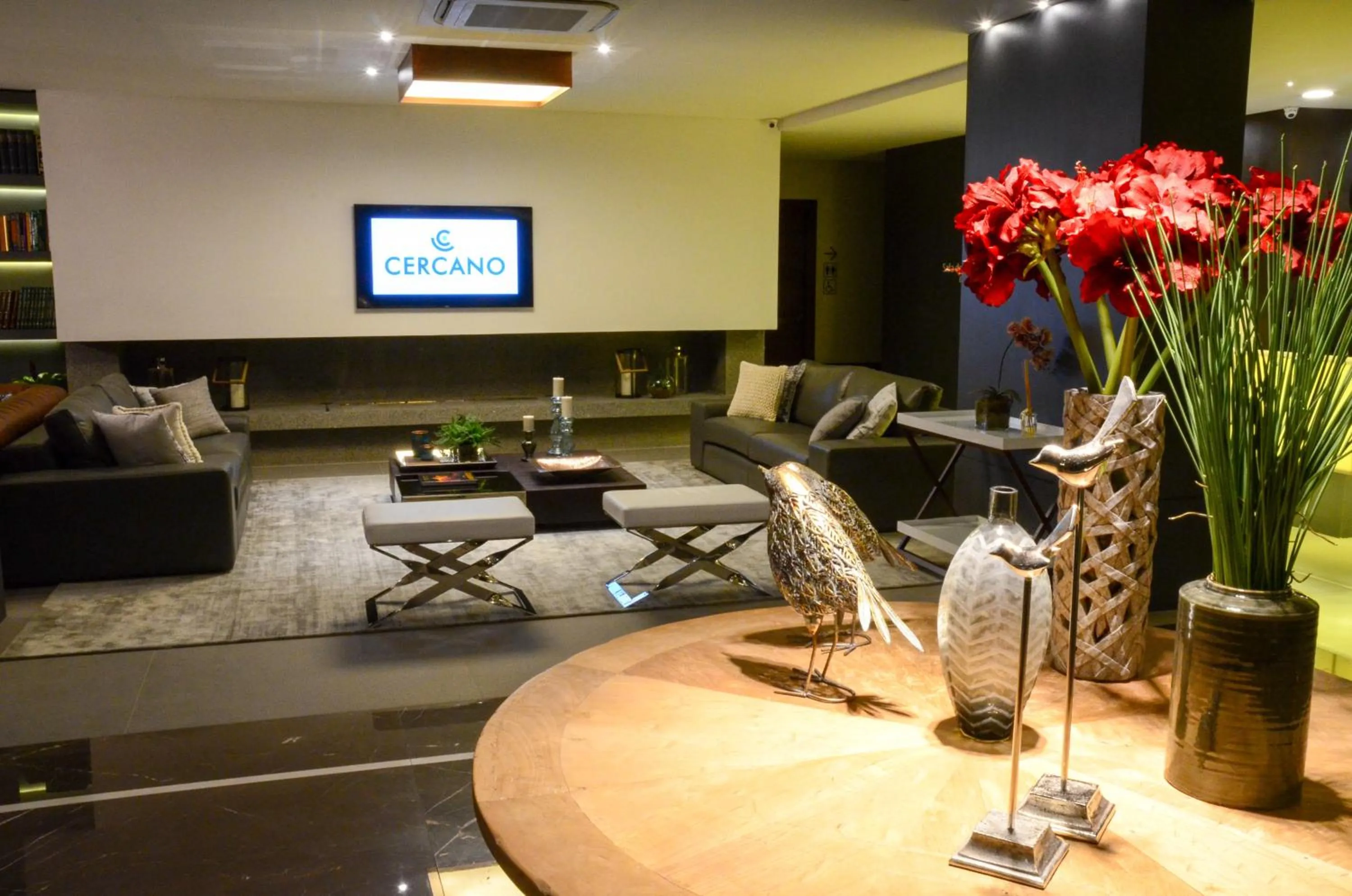 Living room in Hotel Cercano