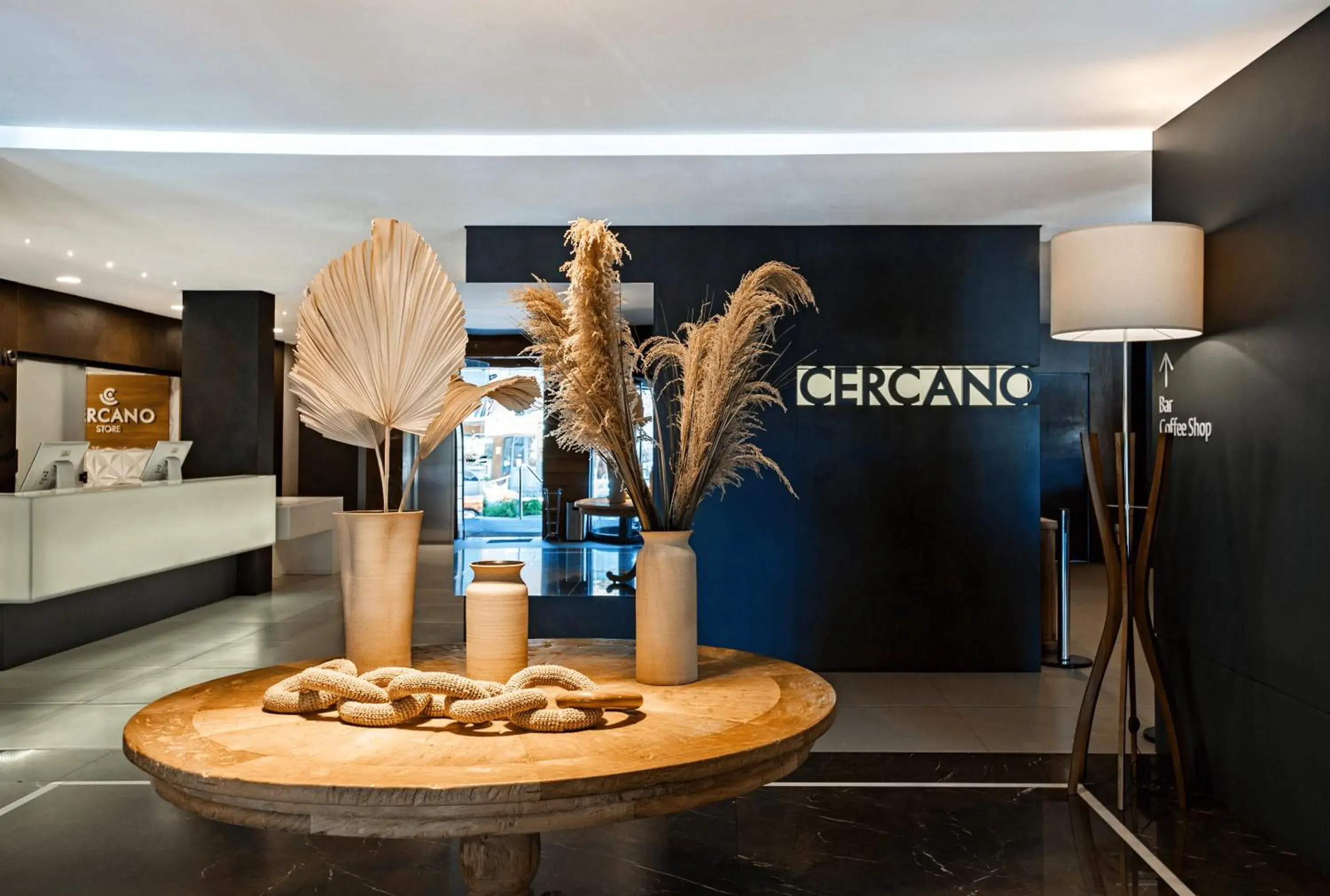 Property building in Hotel Cercano Property building in Hotel Cercano