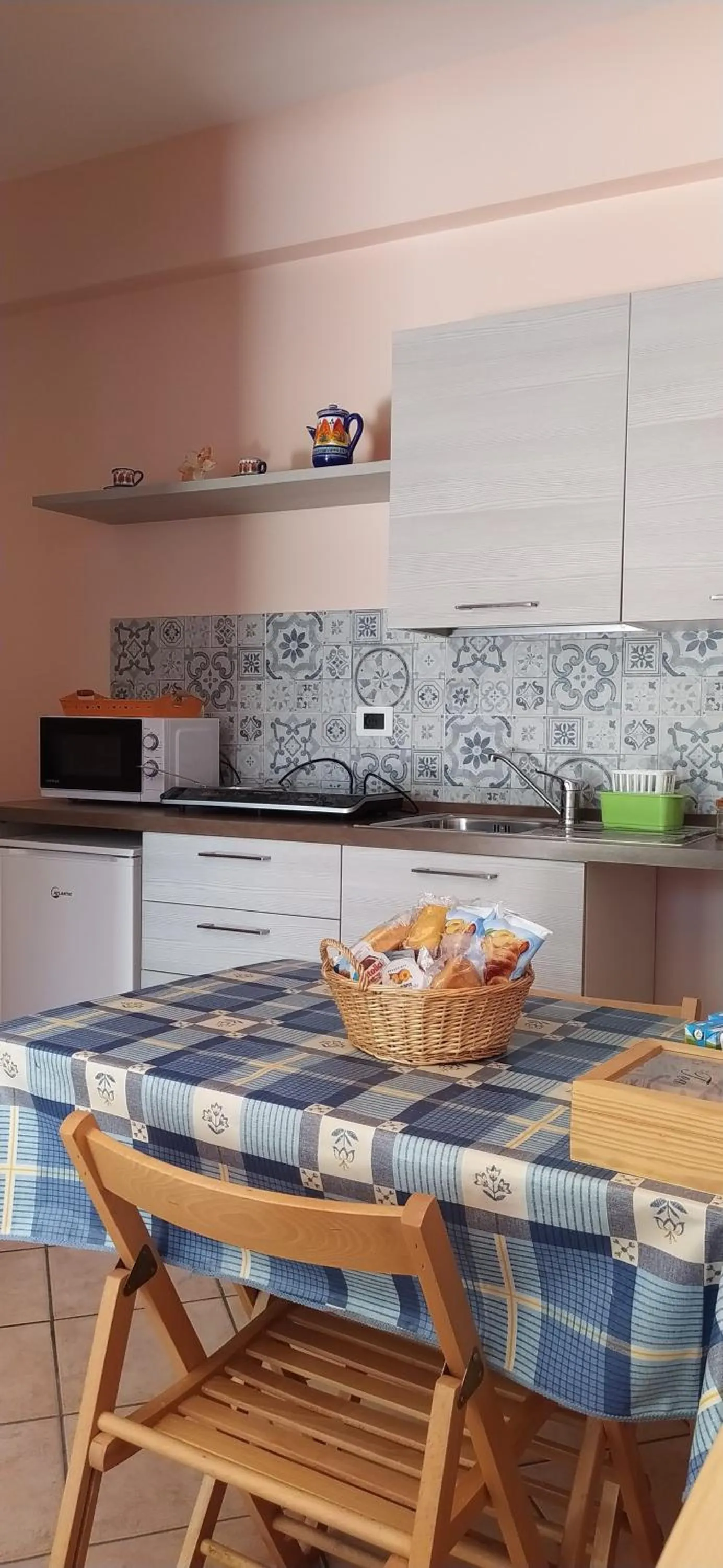Kitchen or kitchenette in Le Poiane B&B Vacanze