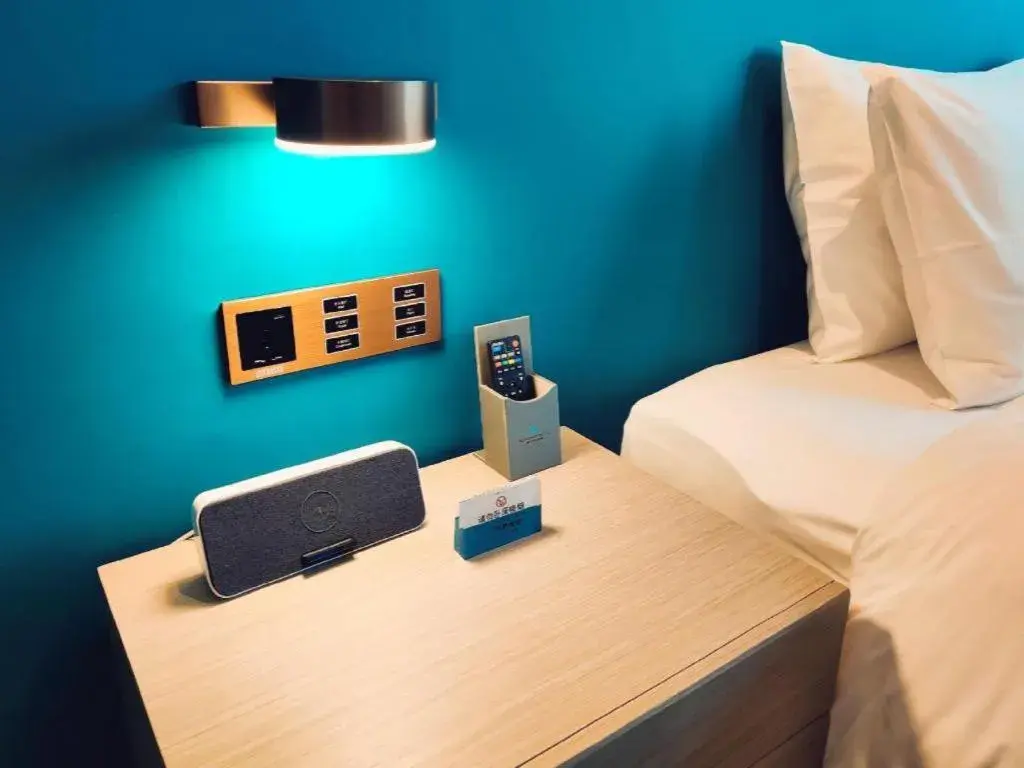 Bed in Zhuhai Hongsanyi Hotel Bed in Zhuhai Hongsanyi Hotel