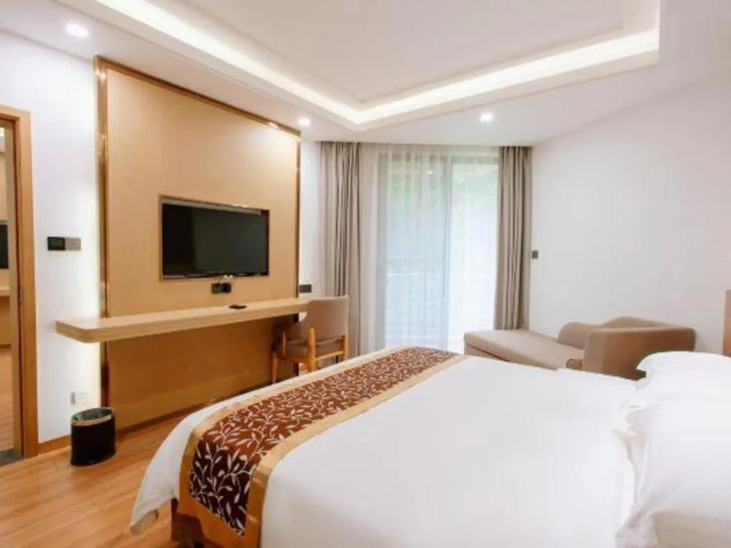 Bed in ZTE Hotel Shenzhen