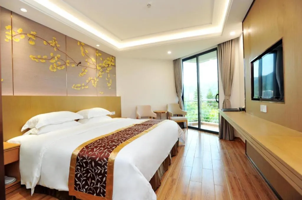 Bed in ZTE Hotel Shenzhen