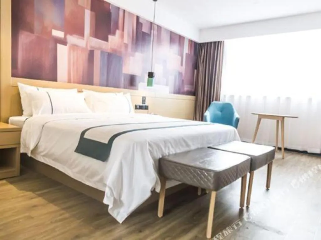 Bed in City Comfort Inn Jingzhou Gongan Chengshi Square