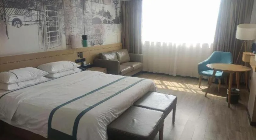 Bed in City Comfort Inn Jingzhou Gongan Chengshi Square