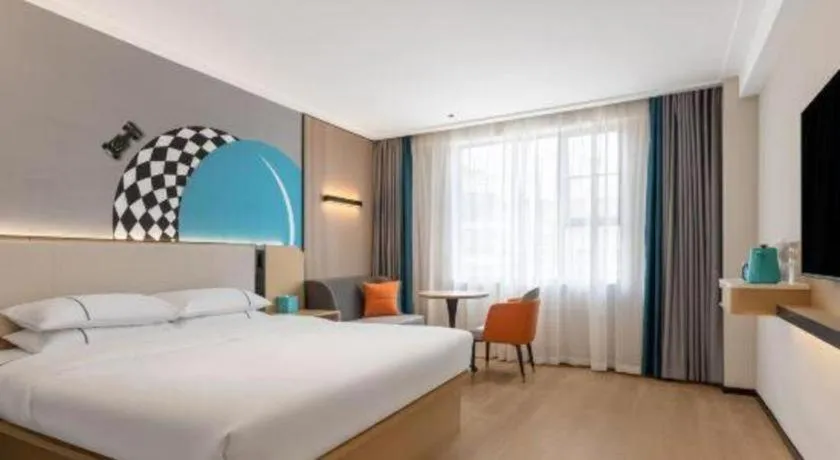 Bed in City Comfort Inn Wuhan Jianghan Road Jiali Square