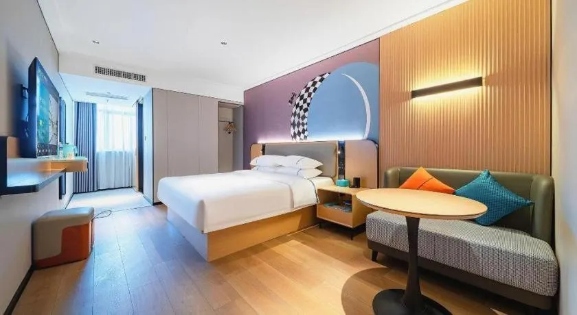 Bed in City Comfort Inn Wuhan Jianghan Road Jiali Square