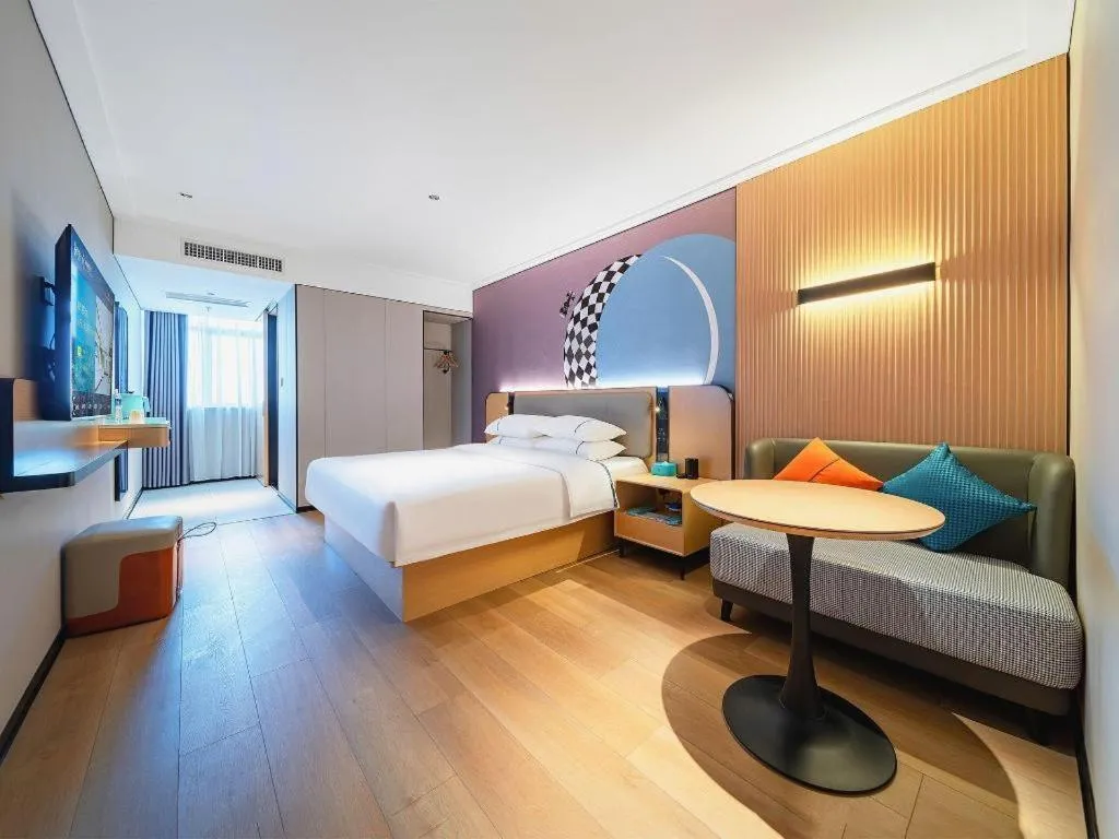 Bed in City Comfort Inn Wuhan Jianghan Road Jiali Square