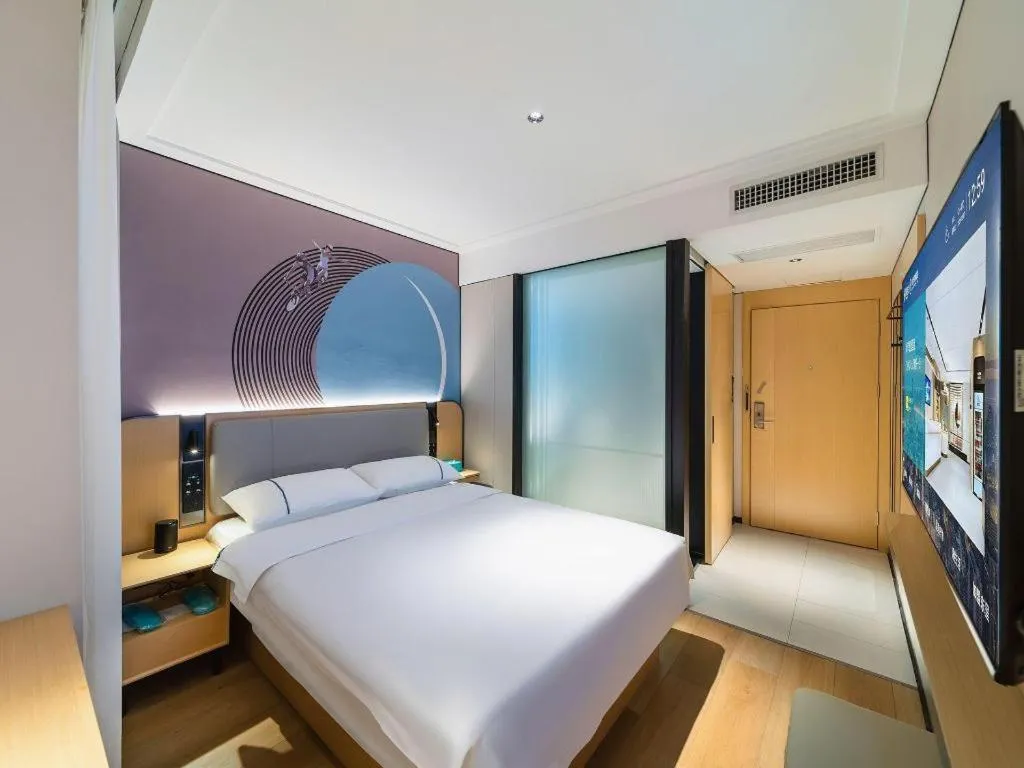 Bed in City Comfort Inn Wuhan Jianghan Road Jiali Square