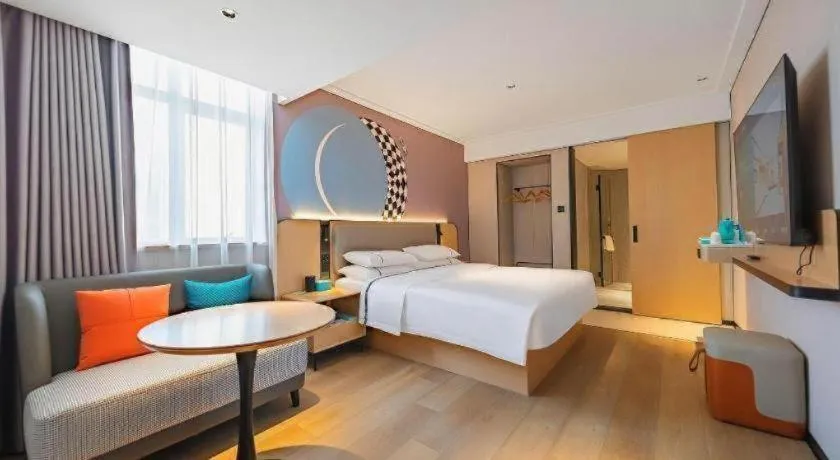 Bed in City Comfort Inn Wuhan Jianghan Road Jiali Square