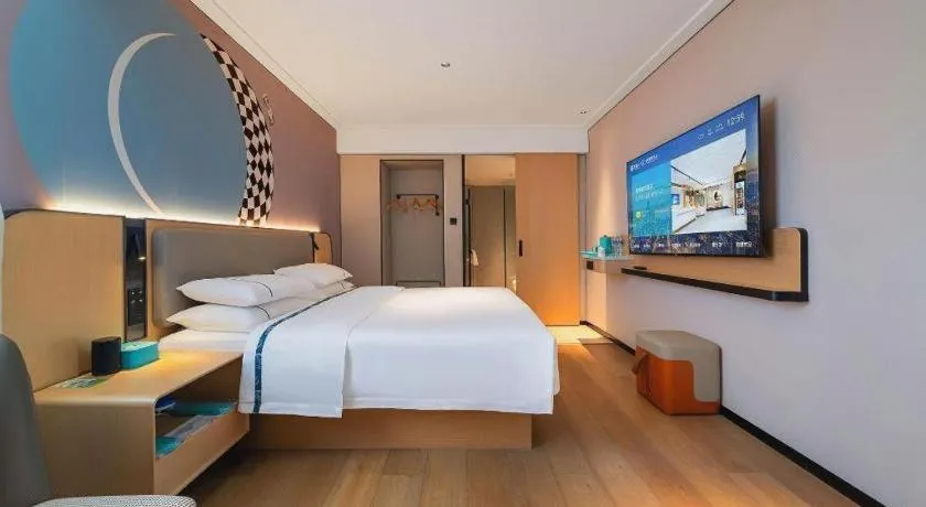 Bed in City Comfort Inn Wuhan Jianghan Road Jiali Square