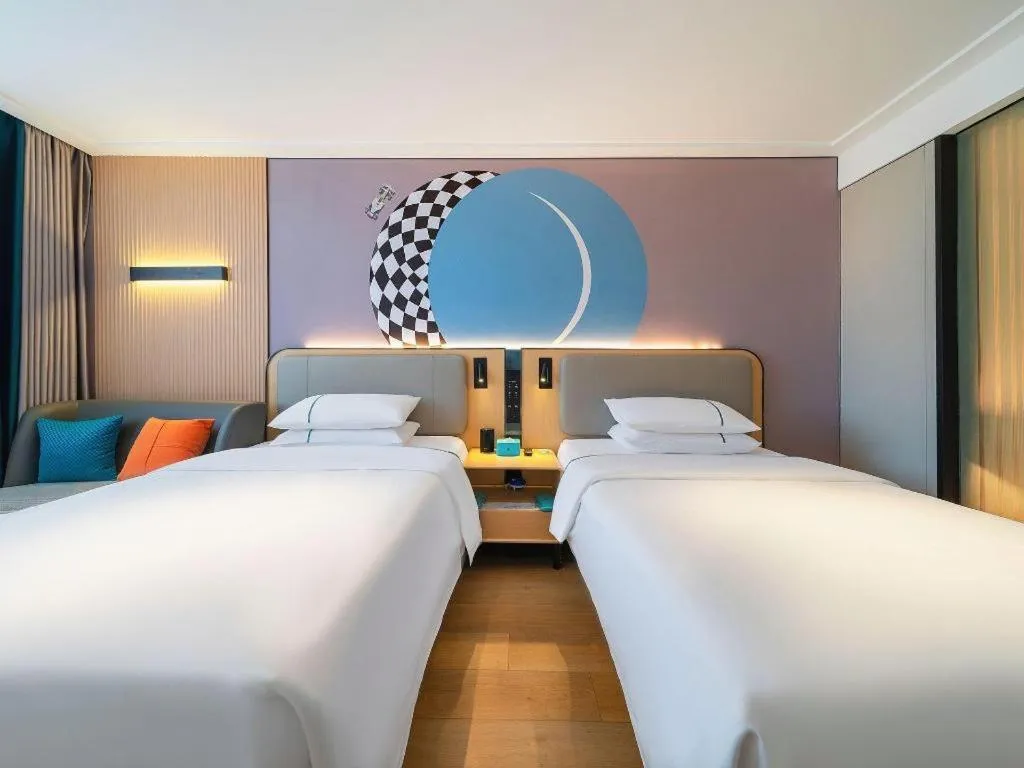 Bed in City Comfort Inn Wuhan Jianghan Road Jiali Square