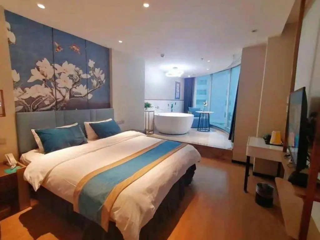 Bed in Magnotel Shenyang Consulate Qingnian Street