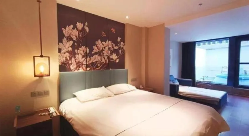 Bed in Magnotel Shenyang Consulate Qingnian Street
