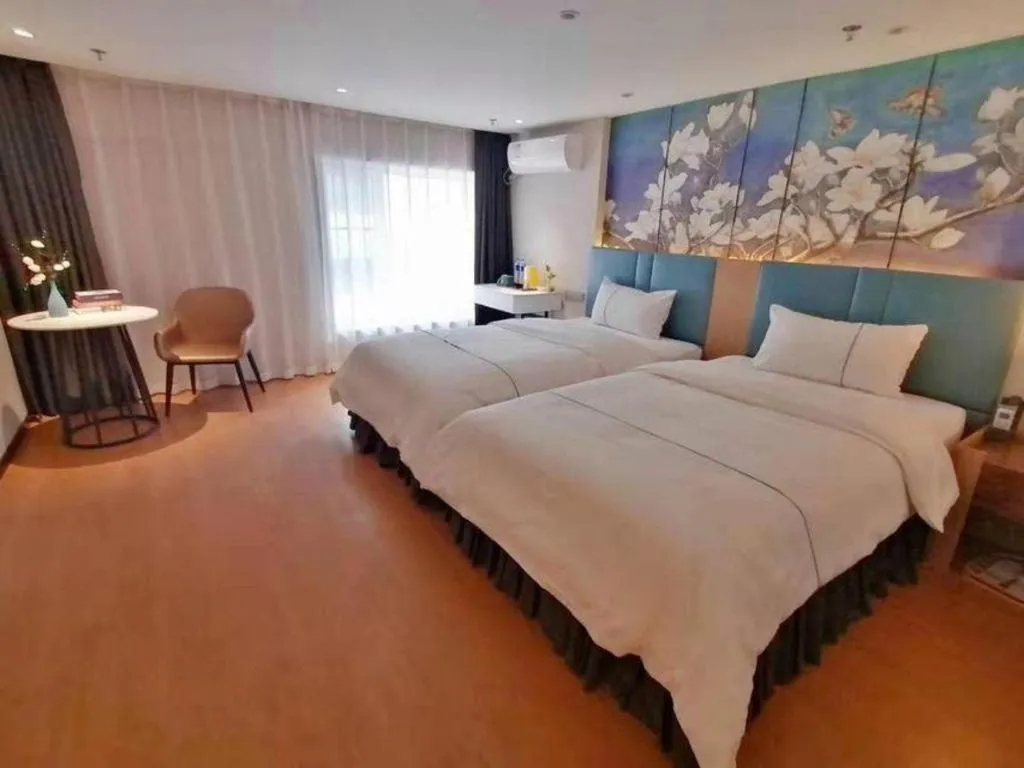 Bed in Magnotel Shenyang Consulate Qingnian Street