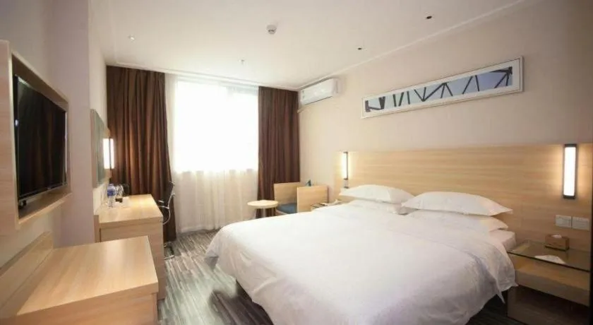 Bed in City Comfort Inn Foshan Nanhai Avenue Guicheng Metro Station