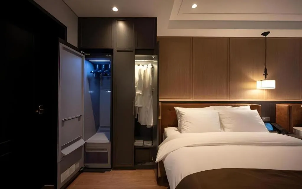 Bed in HOTEL D EDITION