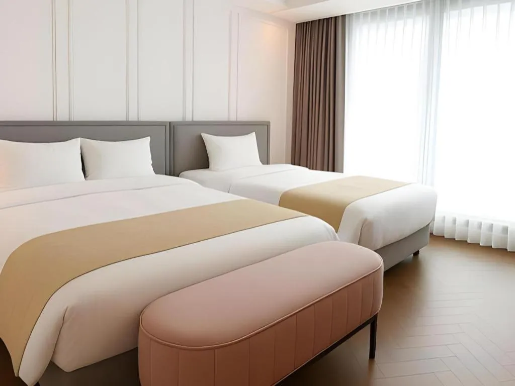 Bed in HOTEL D EDITION