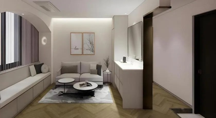 Bed in HOTEL D EDITION