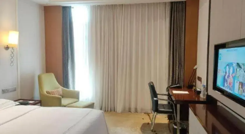 Bed in Shanghai Manhattan Hotel Minhang Bed in Shanghai Manhattan Hotel Minhang