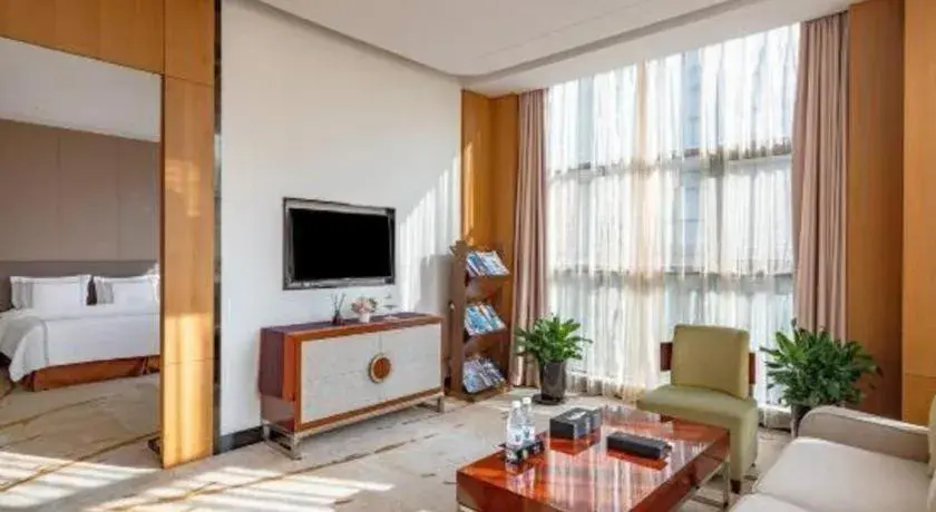 Bed in Shanghai Manhattan Hotel Minhang Bed in Shanghai Manhattan Hotel Minhang