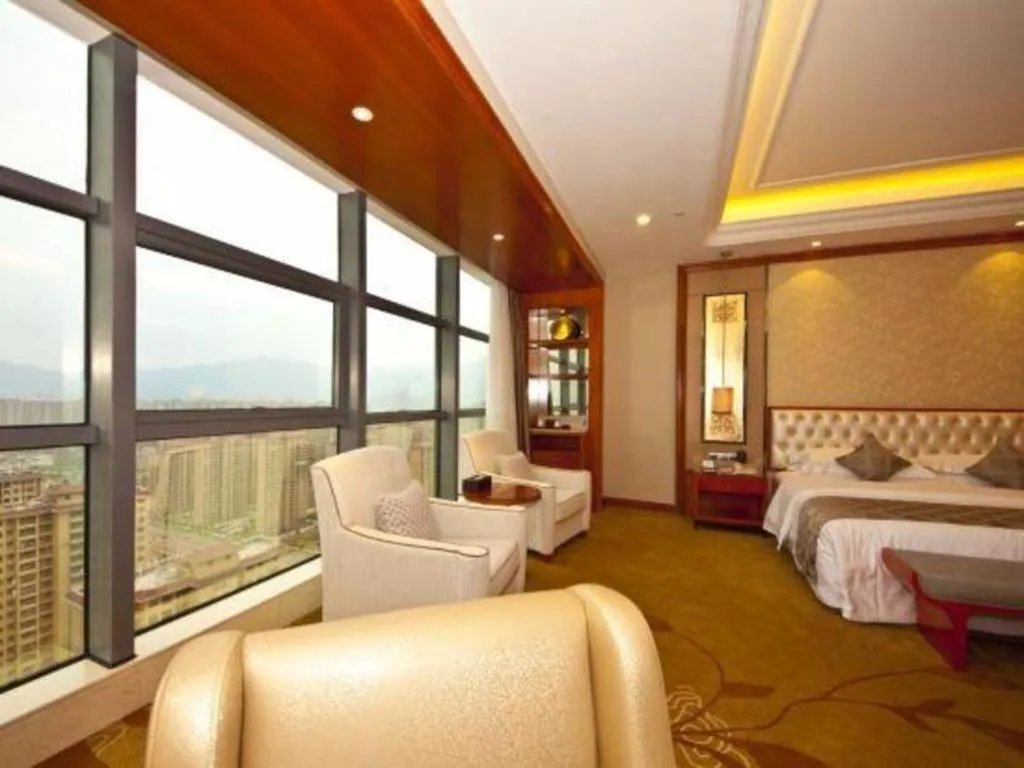 Bed in Empark Grand Hotel Fuzhou