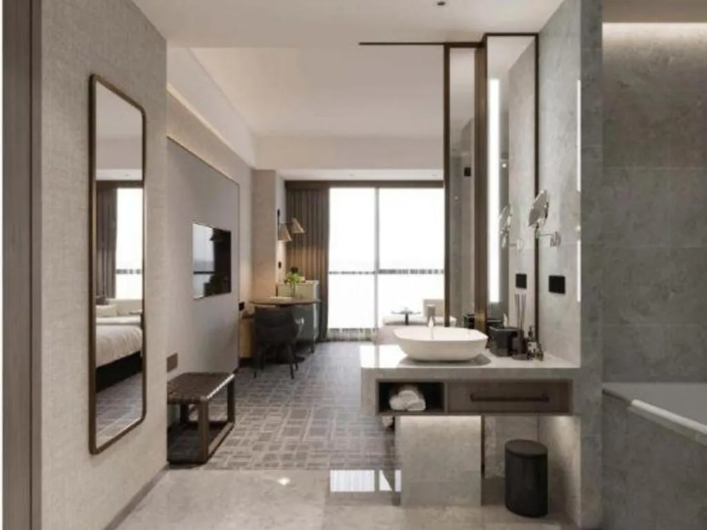 Bed in Empark Grand Hotel Fuzhou