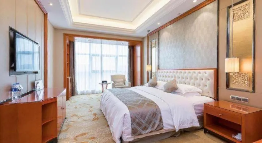 Bed in Empark Grand Hotel Fuzhou