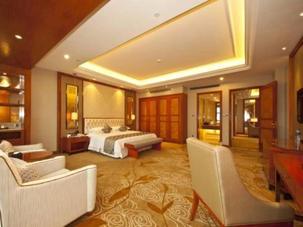 Bed in Empark Grand Hotel Fuzhou