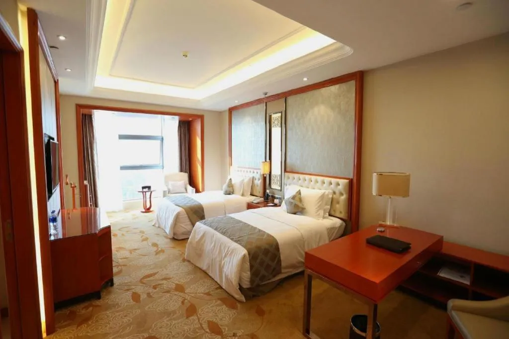 Bed in Empark Grand Hotel Fuzhou