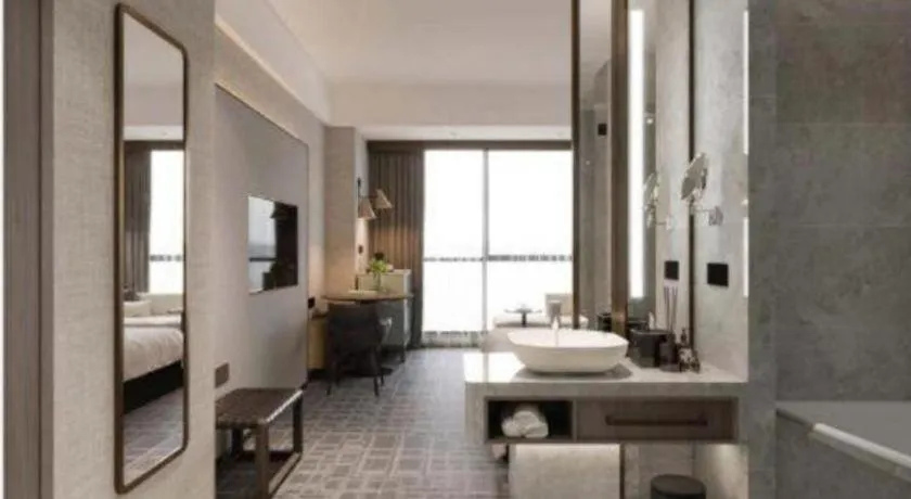 Bed in Empark Grand Hotel Fuzhou