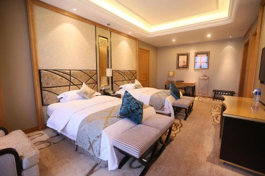 Bed in Empark Grand Hotel Fuzhou