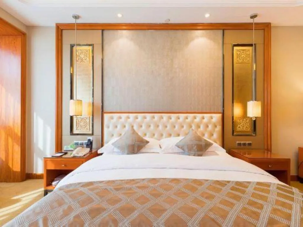 Bed in Empark Grand Hotel Fuzhou