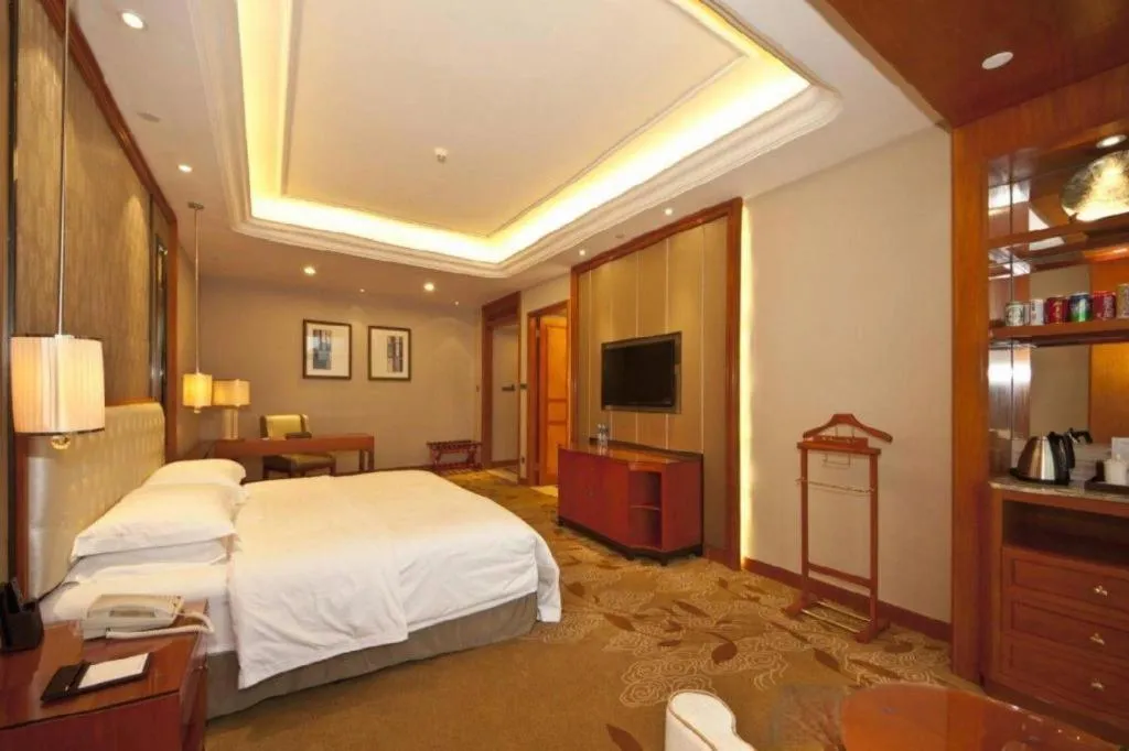 Bed in Empark Grand Hotel Fuzhou