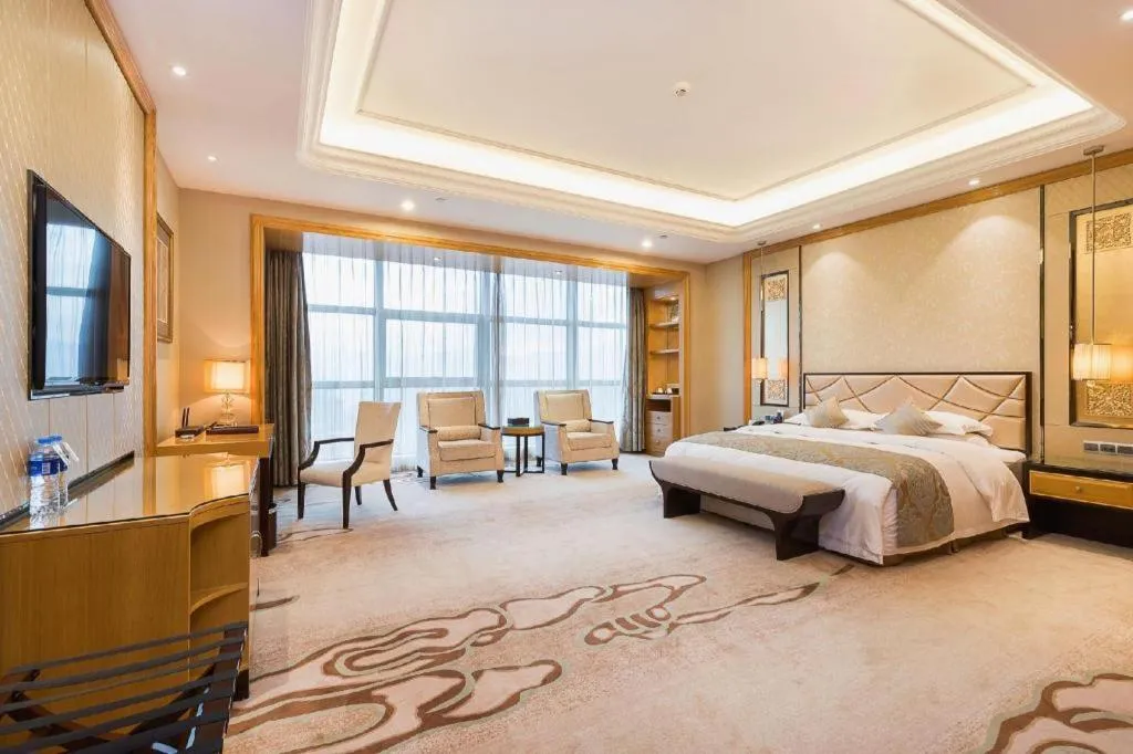 Bed in Empark Grand Hotel Fuzhou