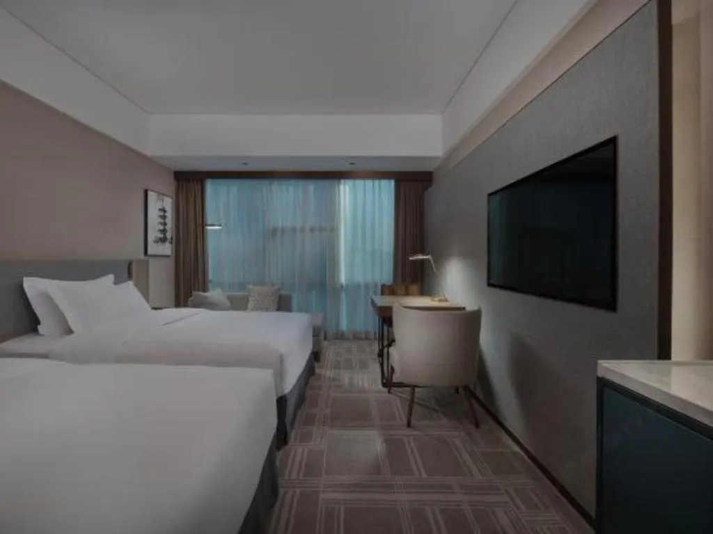 Bed in Empark Grand Hotel Fuzhou