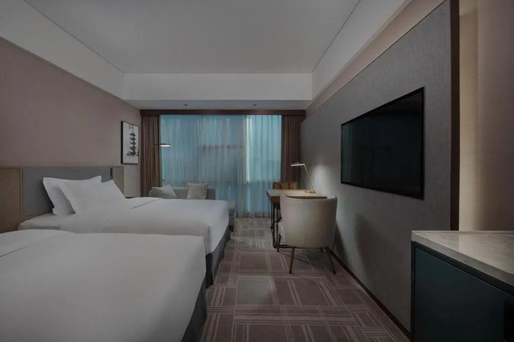 Bed in Empark Grand Hotel Fuzhou