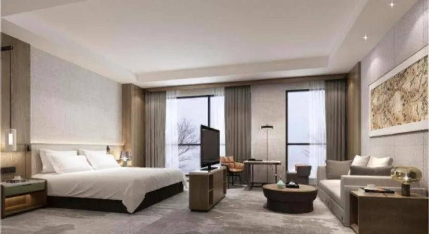 Bed in Empark Grand Hotel Fuzhou