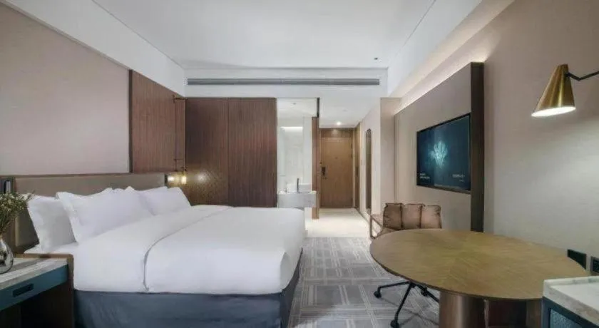 Bed in Empark Grand Hotel Fuzhou