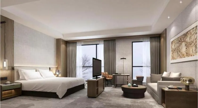 Bed in Empark Grand Hotel Fuzhou