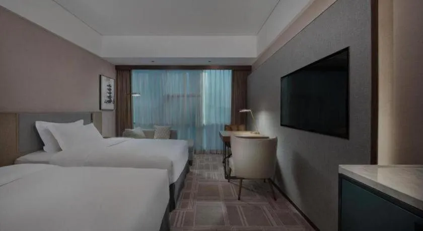Bed in Empark Grand Hotel Fuzhou