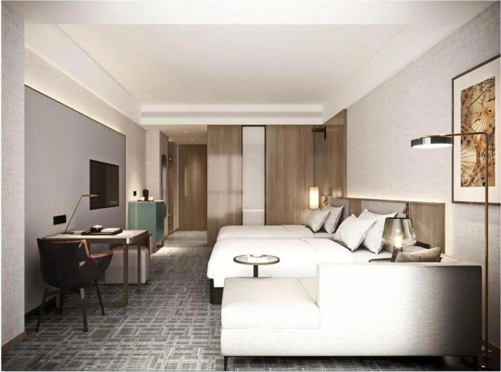 Bed in Empark Grand Hotel Fuzhou