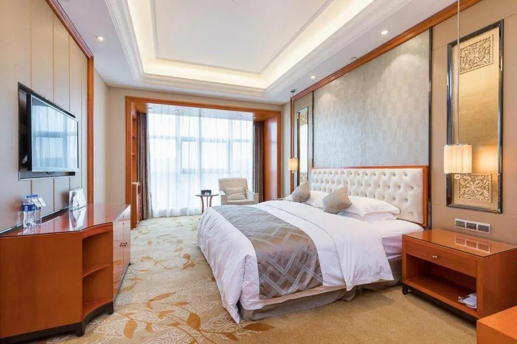 Bed in Empark Grand Hotel Fuzhou